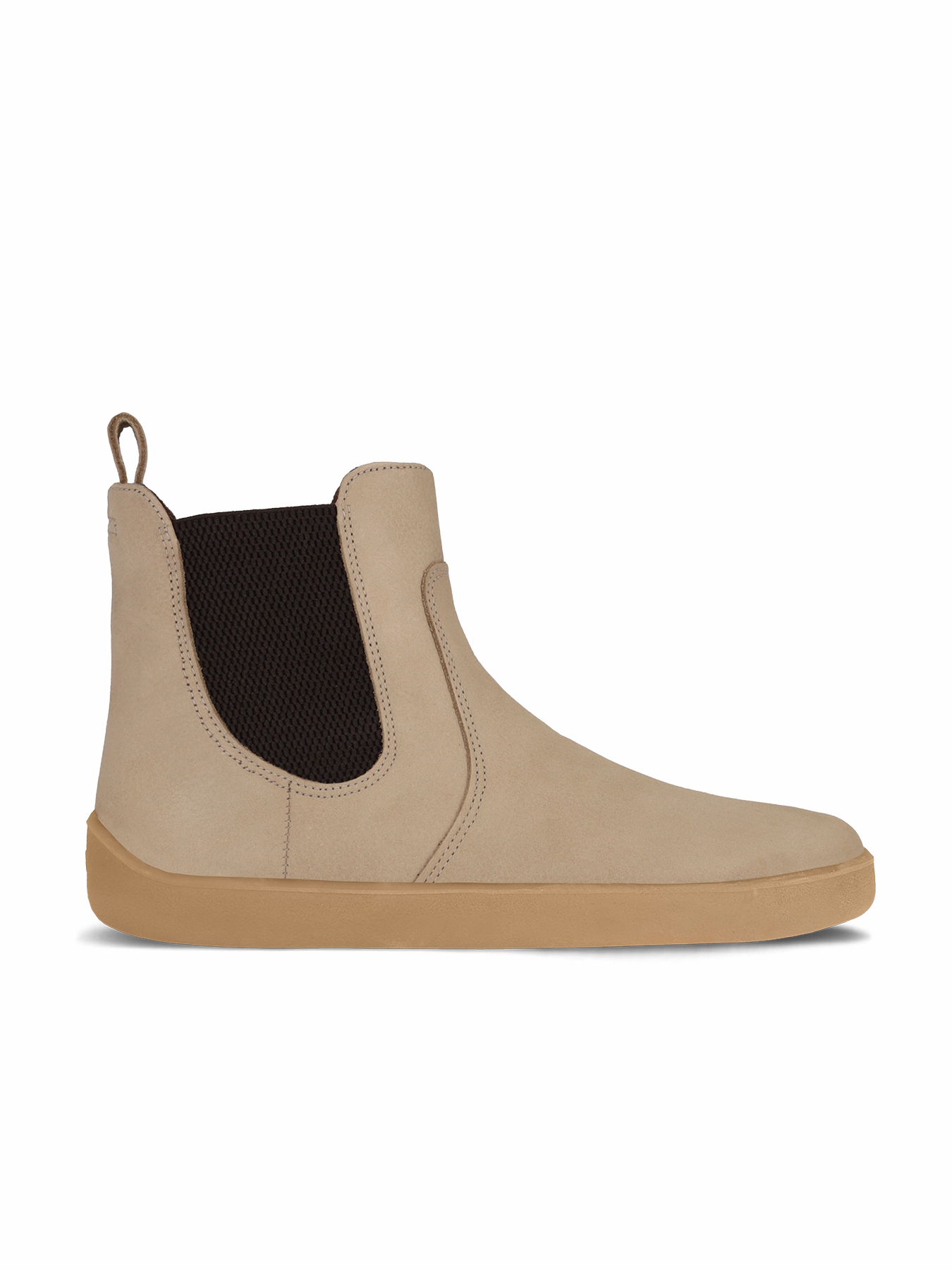 Barefoot Boots Be Lenka Entice Neo - Matt Sand Wide Fit Leather Chelsea Boots