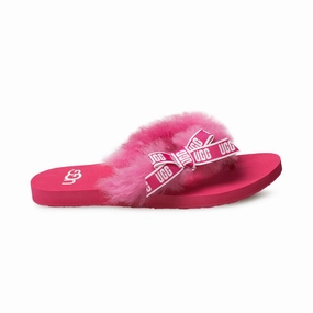 Flip Flop Soles UGG Sunset Graphic Sweet Sangria Flip Flops - Women's