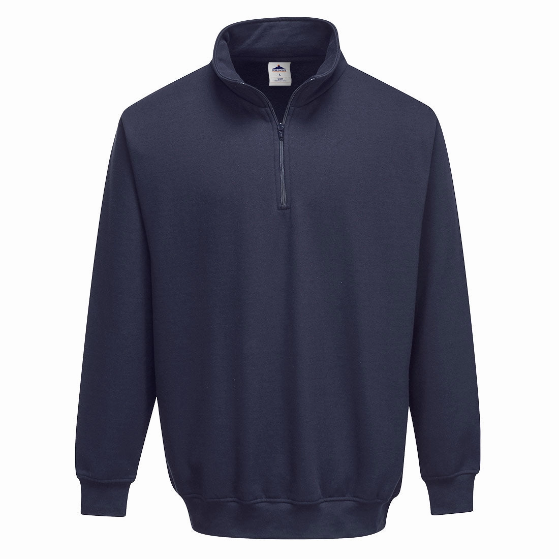 Independent Brand Sweatshirts Portwest Sorrento Zip Neck Sweatshirt
