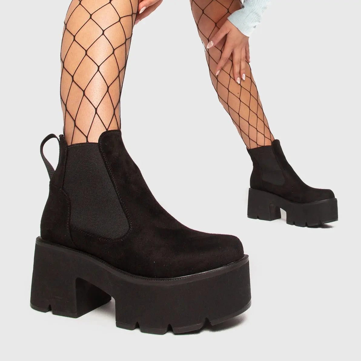 Rawelle Ankle Boots Tough Love Chunky Platform Ankle Boots