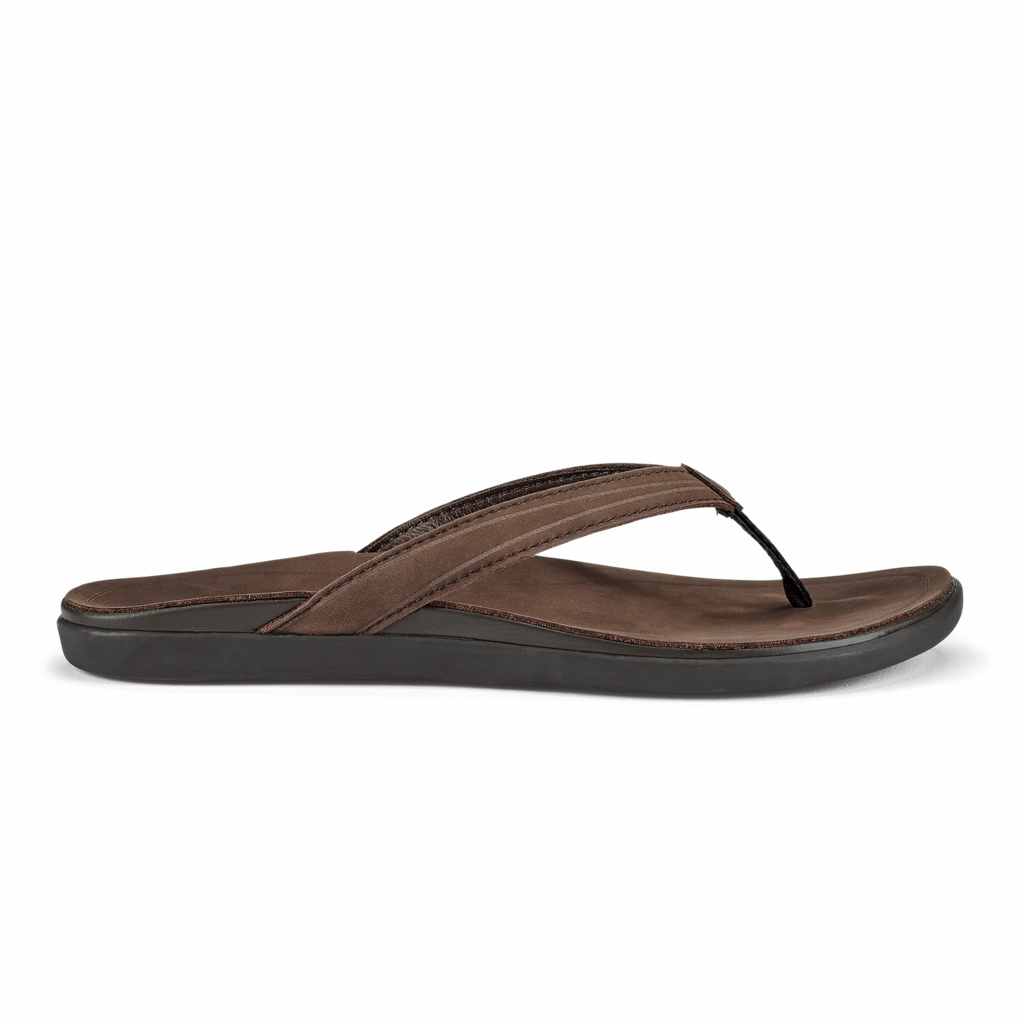 Aukai - Women's Leather Sandals Couture Flip Flops