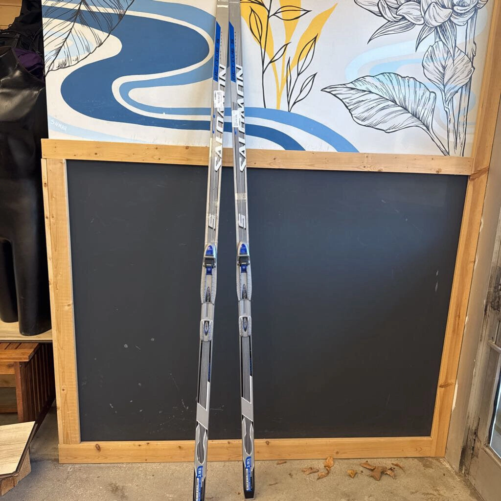 Crater Ridge Snow Boots Salomon Active 5 Cross Country Ski NNN : Gry Blue -unisex-191cm