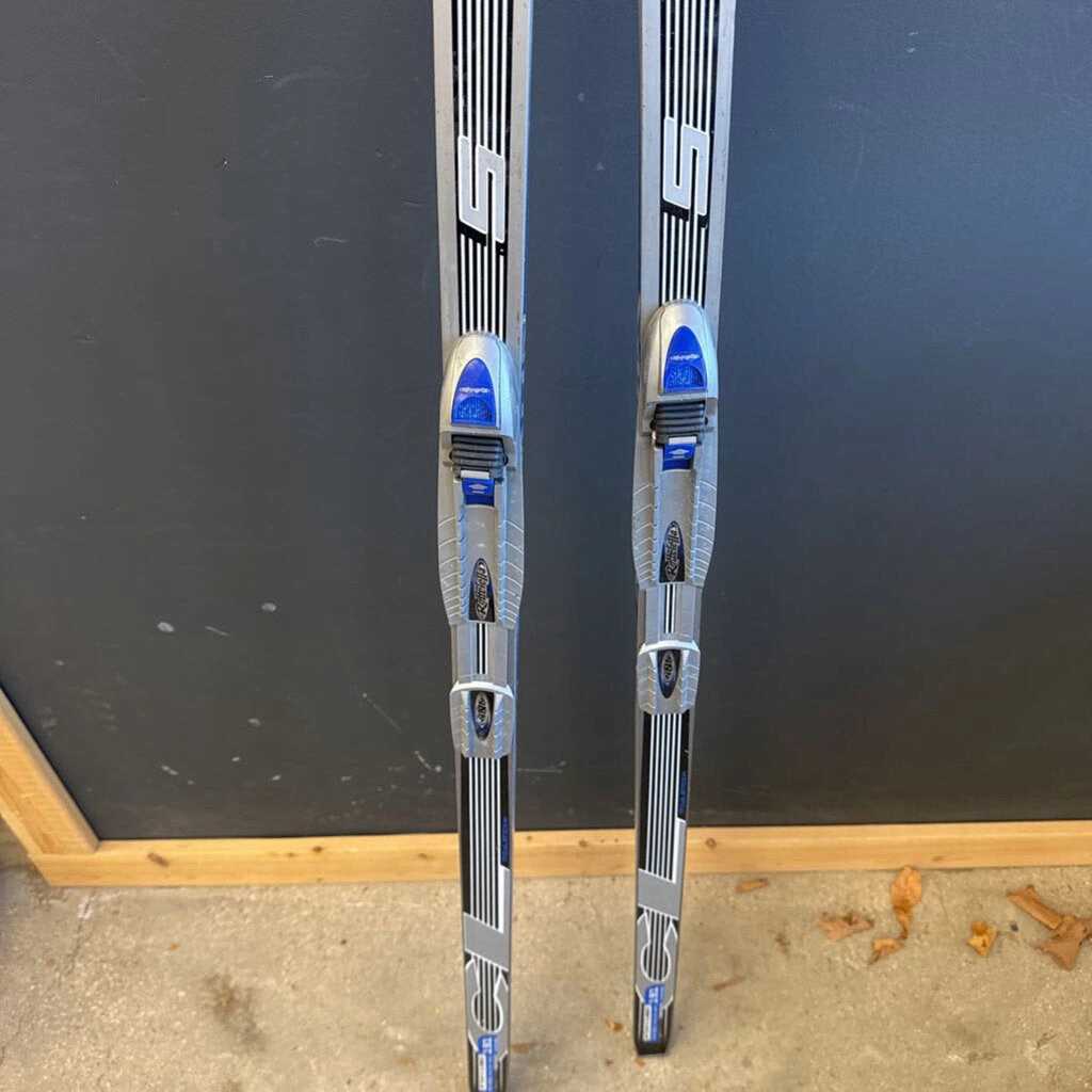 Wide Feet Snow Boots Salomon Active 5 Cross Country Ski NNN : Gry Blue -unisex-191cm