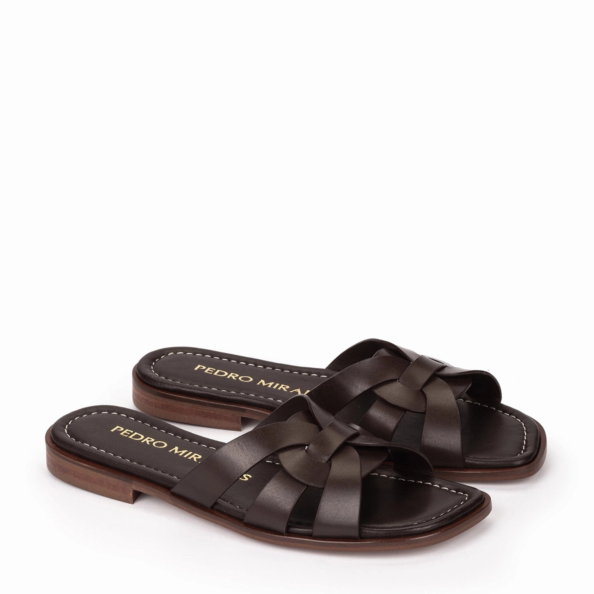 PEDRO MIRALLES | SANDALS | WOMEN | VILLAJOYOSA | BROWN Gladiator Platform Sandals