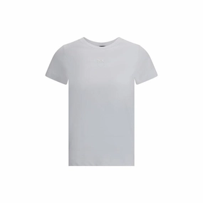 Rock Concert Tour T Shirts PINKO White Cotton T-Shirt
