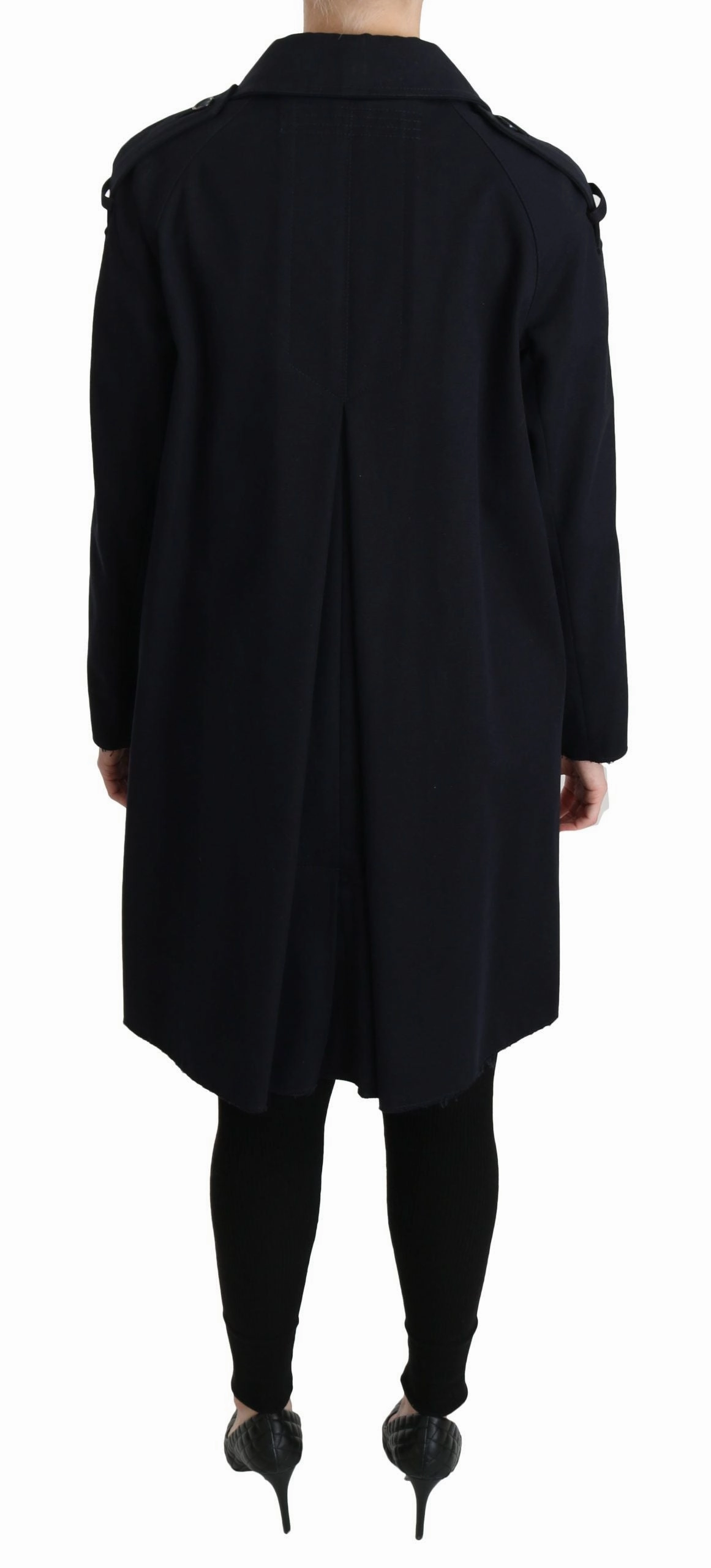 Coat Blue Cotton Women Trench Jacket Can Babies Wear Coats In Car Seats