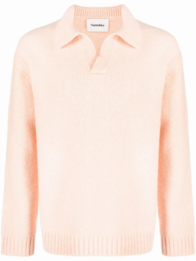 Knitwear Fashion Blog collared merino wool jumper