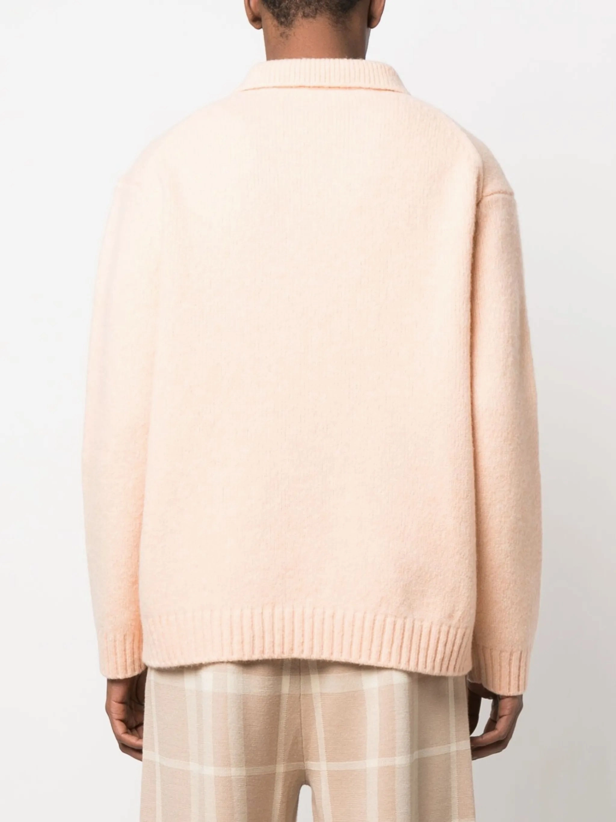 collared merino wool jumper Alternative Knitwear