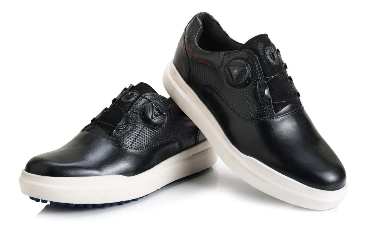 Zionic Hiking Shoe Collian Easy-Go Full Black-Golf Shoes