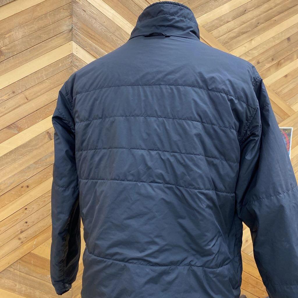 Columbia - Men's Hoodless Winter Jacket - MSRP $150: Black-men-LG Long Puffer Jackets