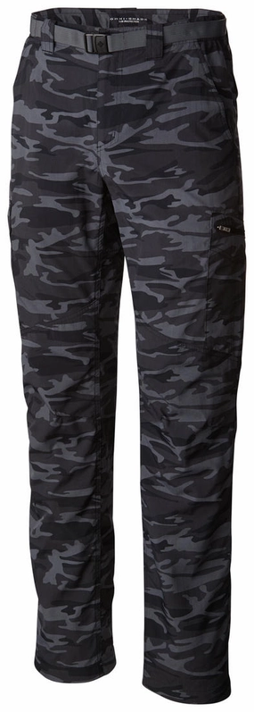 Columbia Men Black Silver Ridge Printed Cargo Pant (Sun Protection) Adidas City Escape Premium Cargo Pants