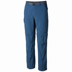 Columbia Men Blue Silver Ridge Convertible Pant (Sun Protection) Cargo Pants Under 500