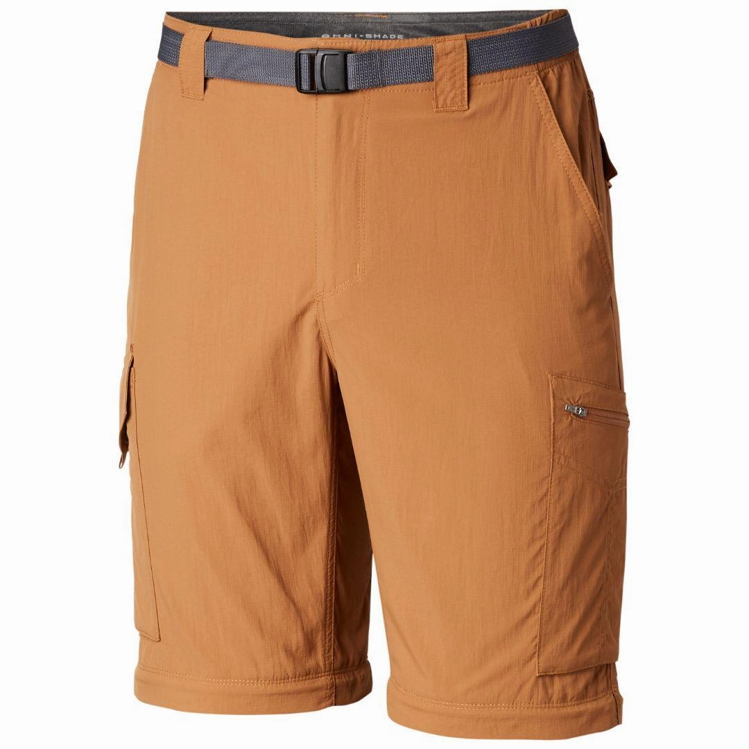 M&m Cargo Pants Columbia Men Brown Silver Ridge Convertible Pant (Sun Protection)