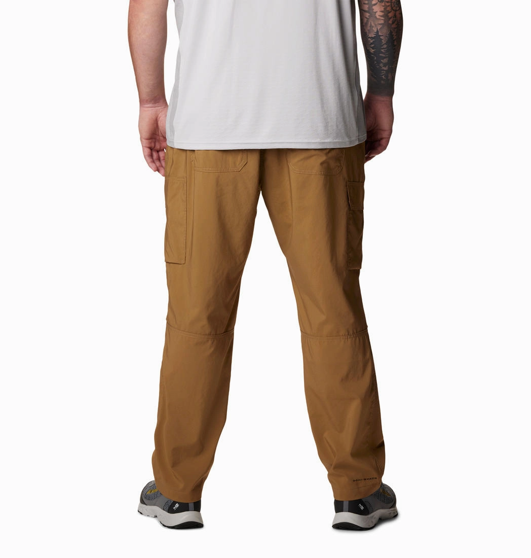 Cargo Pants For Travelling Columbia Men Brown Silver Ridge Utility Pant (Sun Protection)