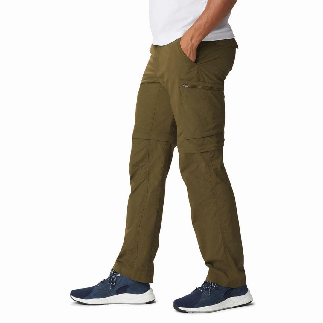 Cargo Pants Ross Columbia Men Green Silver Ridge Convertible Pant (Sun Protection)