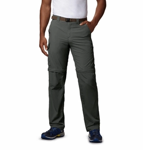 Columbia Men Green Silver Ridge Convertible Pant (Sun Protection) Ninth Hall Trance Cargo Pants