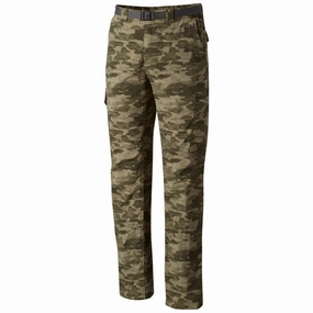 Chicago Cargo Pants Columbia Men Green Silver Ridge Printed Cargo Pant (Sun Protection)