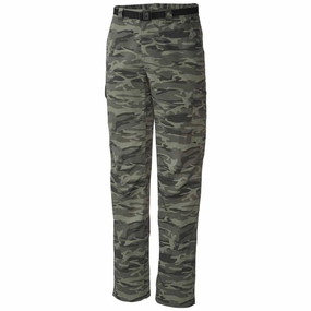 Cargo Pants Vs Parachute Pants Columbia Men Green Silver Ridge Printed Cargo Pant (Sun Protection)