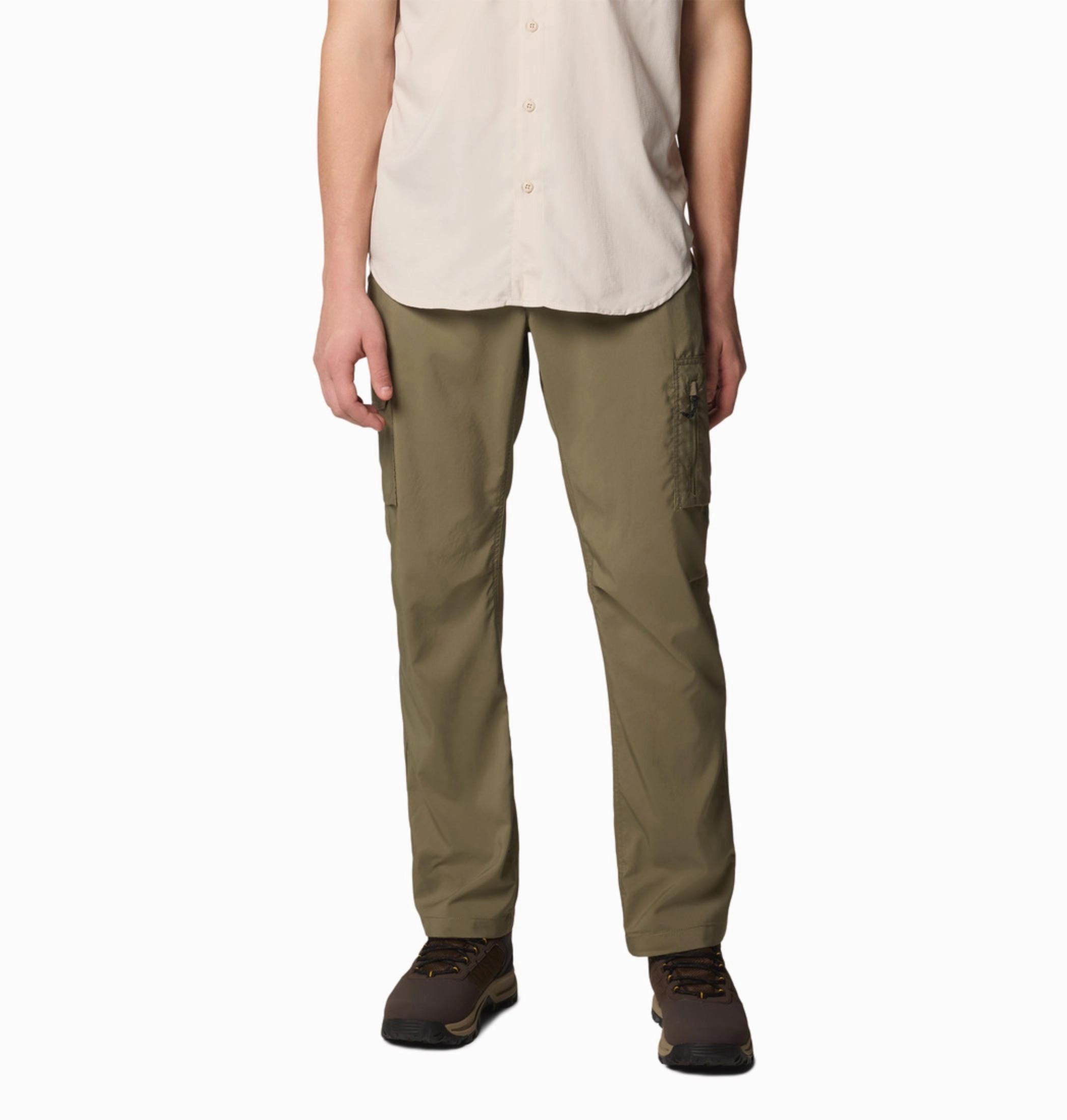 Columbia Men Green Silver Ridge Utility Pant (Sun Protection) Salt Cargo Pants