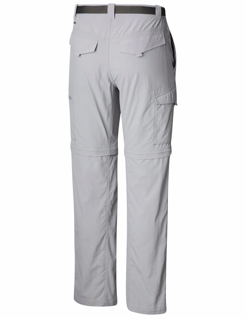 Columbia Men Grey Silver Ridge Convertible Pant (Sun Protection) Donni Taffeta Cargo Pants