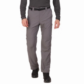 Columbia Men Grey Silver Ridge Convertible Pant (Sun Protection) Heritage America Cargo Pants