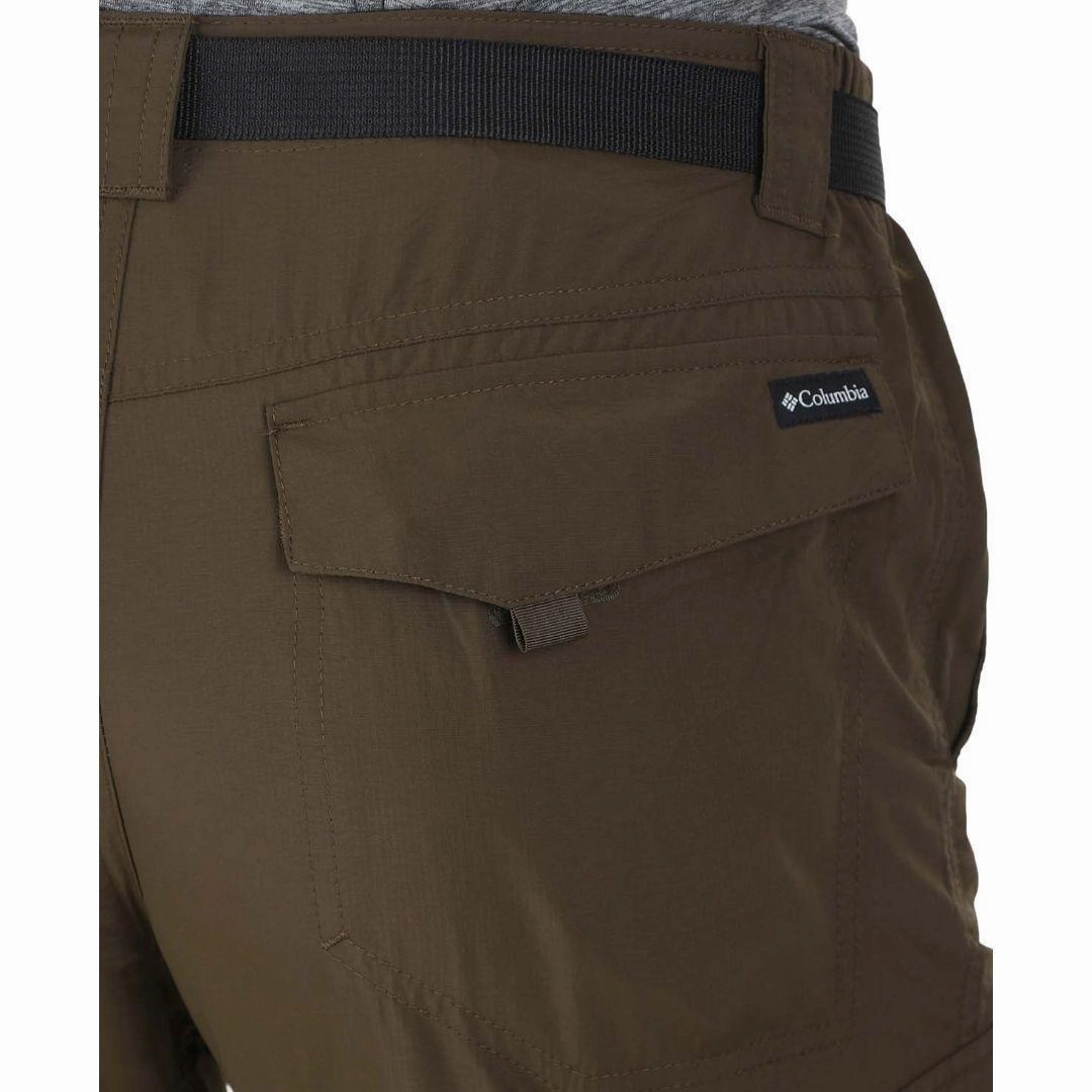 Richie Lee Cargo Pants Columbia Men Olive Silver Ridge Convertible Pant (Sun Protection)