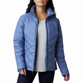 Columbia Women Blue Heavenly Jacket Motorbike Jackets Waterproof