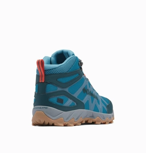 Columbia Women Green PEAKFREAK X2 MID OUTDRY Stretching Synthetic Climbing