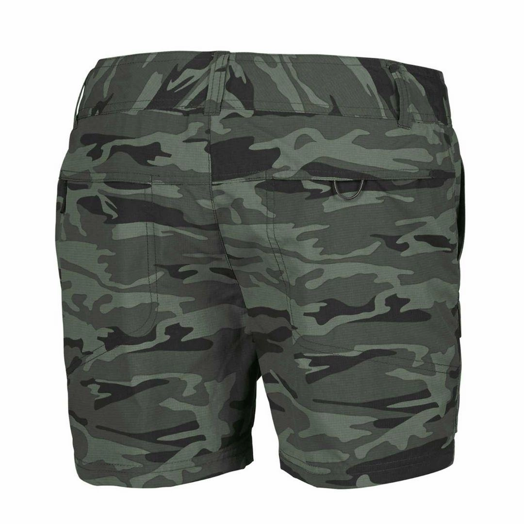 Cargo Pants White Stitching Columbia Women Green Silver Ridge Printed Short