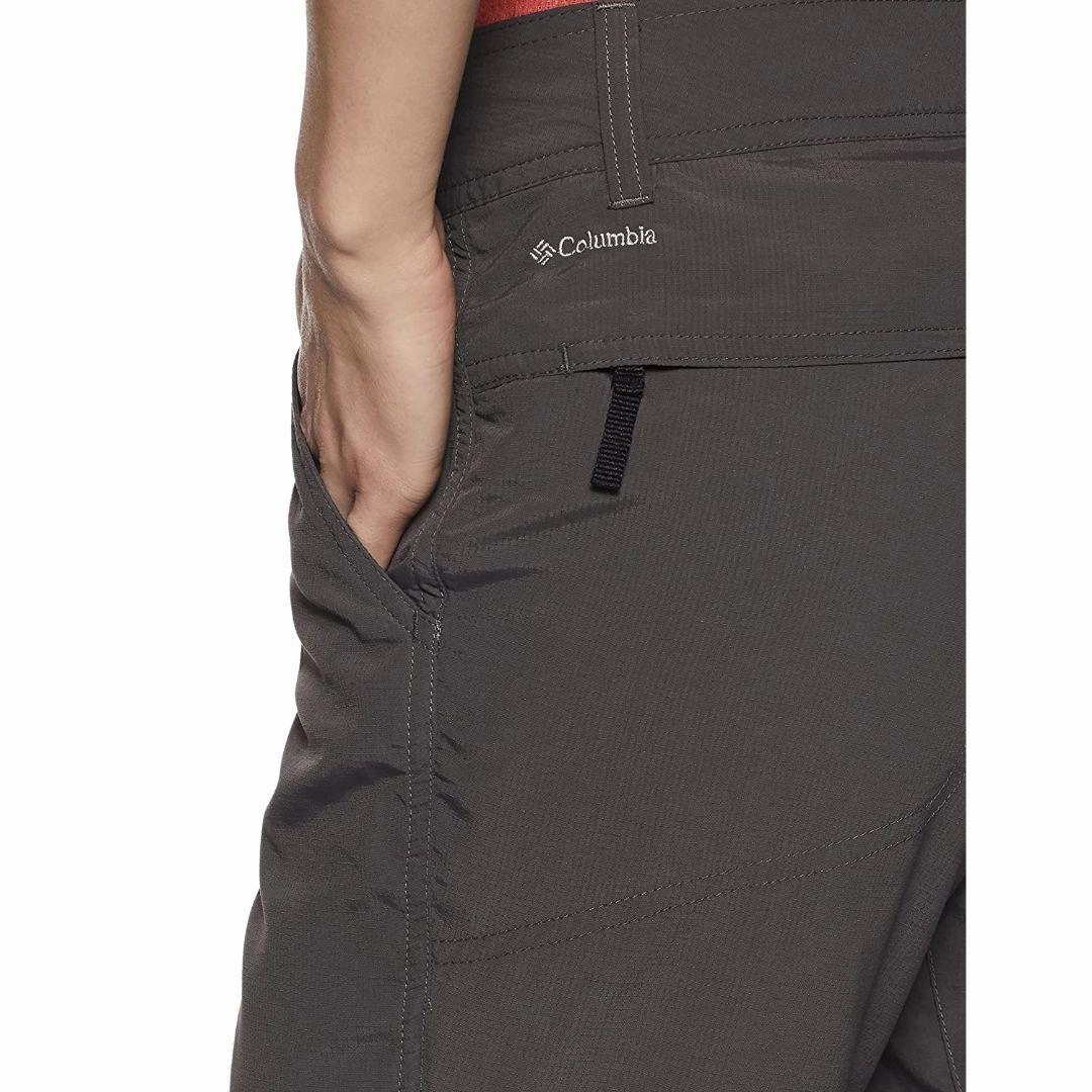 Columbia Women Grey Silver Ridge Convertible Pant (Sun Protection) Collins Cargo Pants