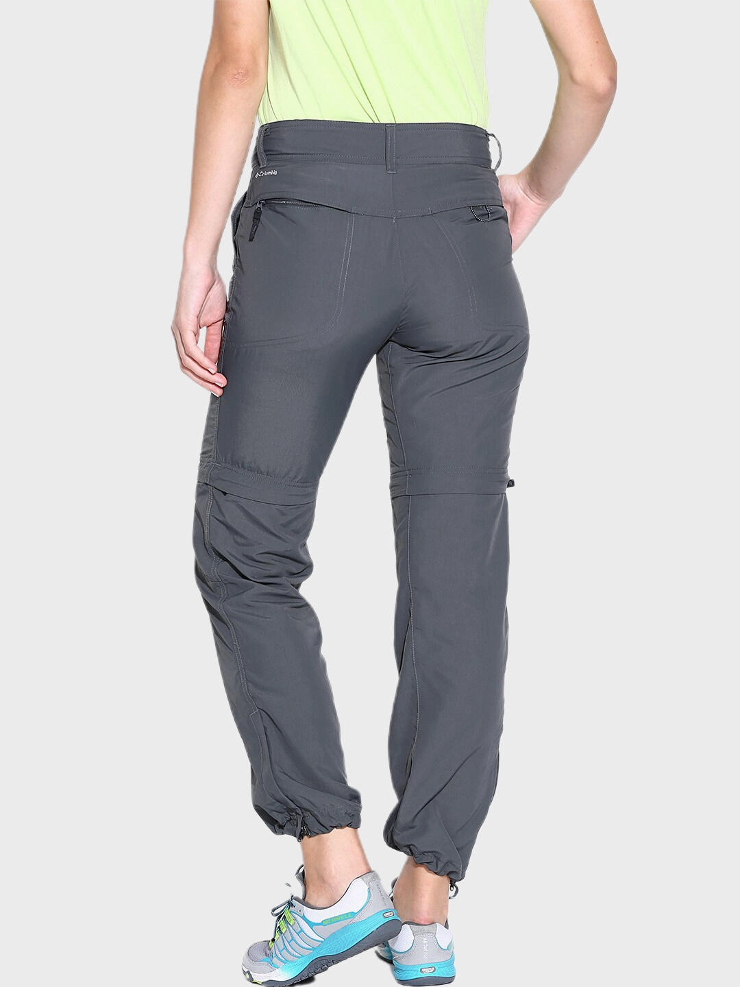Polo Camouflage Cargo Pants Columbia Women Grey Silver Ridge Convertible Pant (Sun Protection)