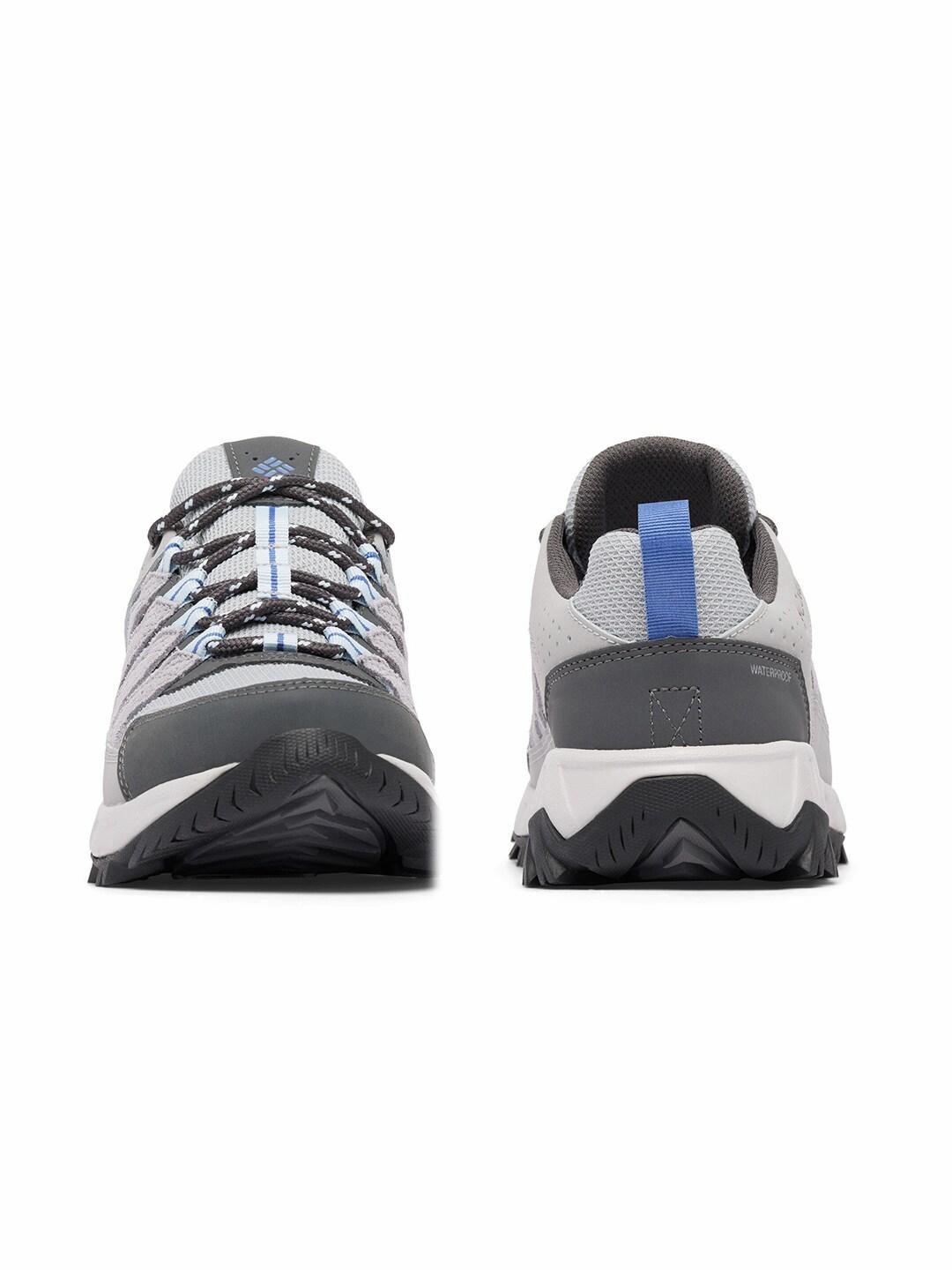 Women's Neutral Trail Running Shoes Columbia Women Grey STRATA TRAIL LOW WP