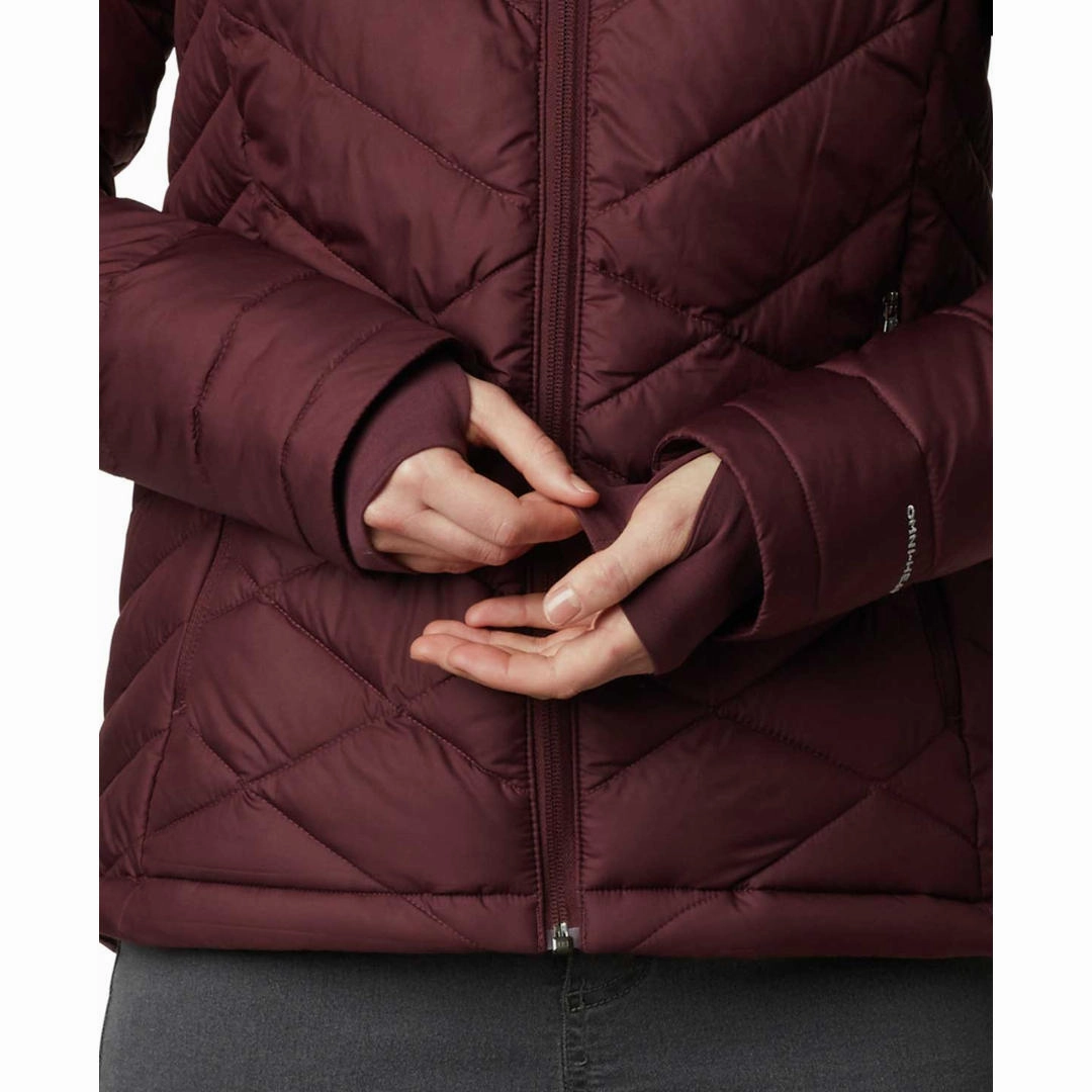 Columbia Women Maroon Heavenly Jacket Jackets Jazz Band