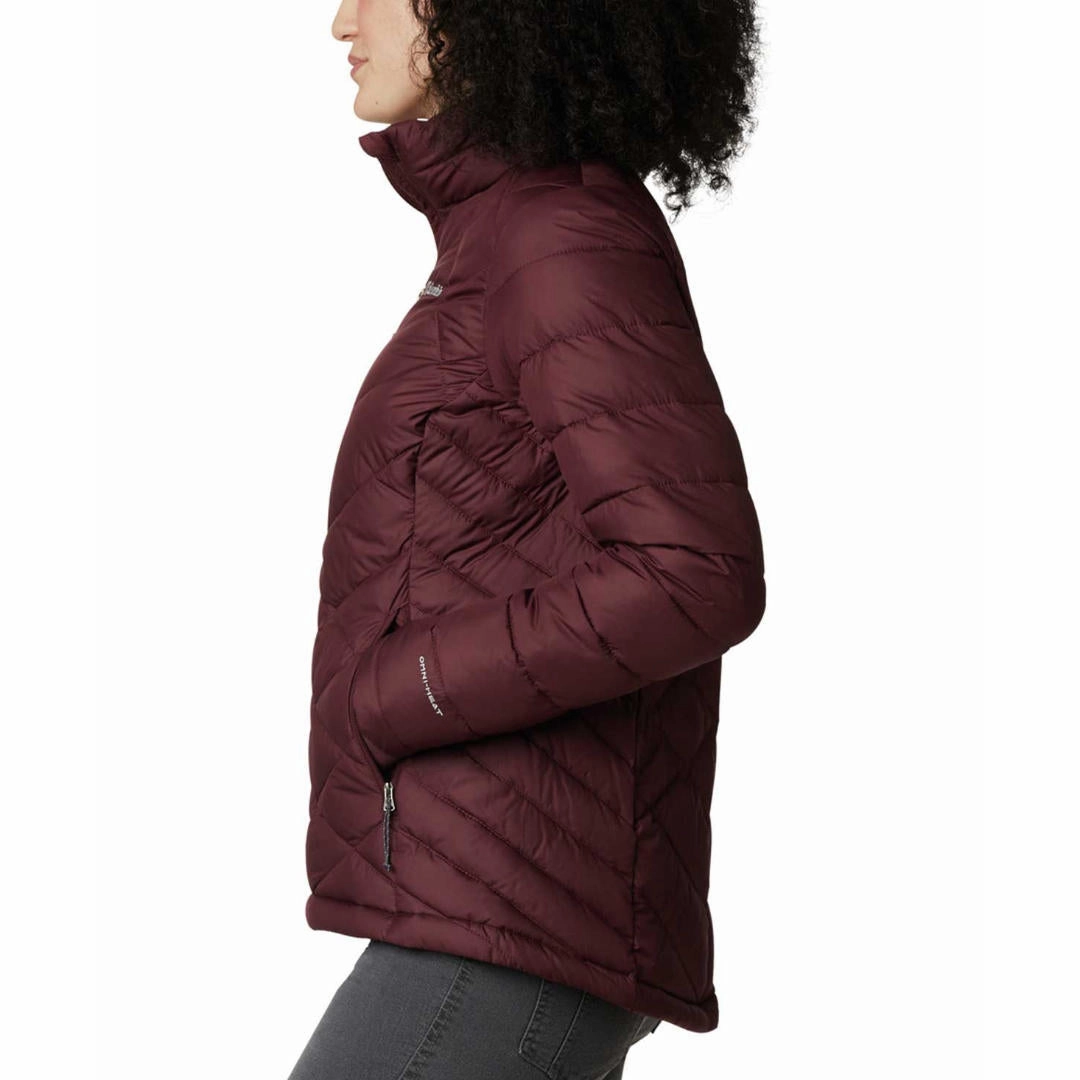 S13 Jackets Columbia Women Maroon Heavenly Jacket