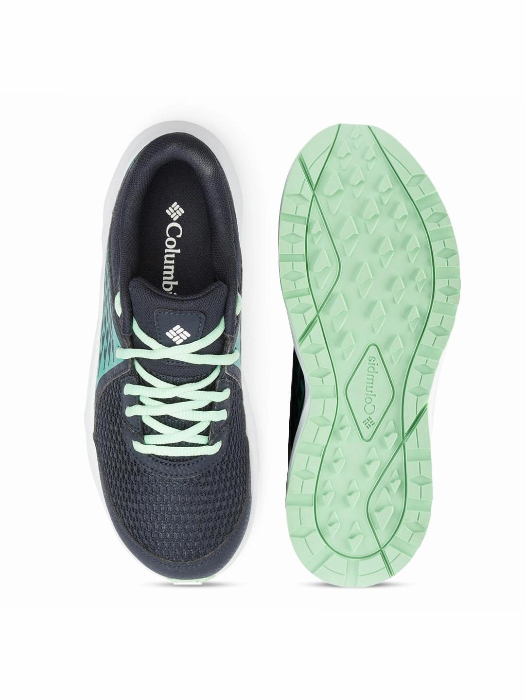 Columbia Women Navy Blue TRAILSTORM BEYOND Camel Crown Hiking Shoes