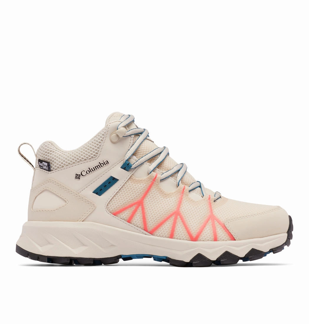 Waterproof Vs Vented Hiking Shoes Columbia Women White PEAKFREAK II MID OUTDRY