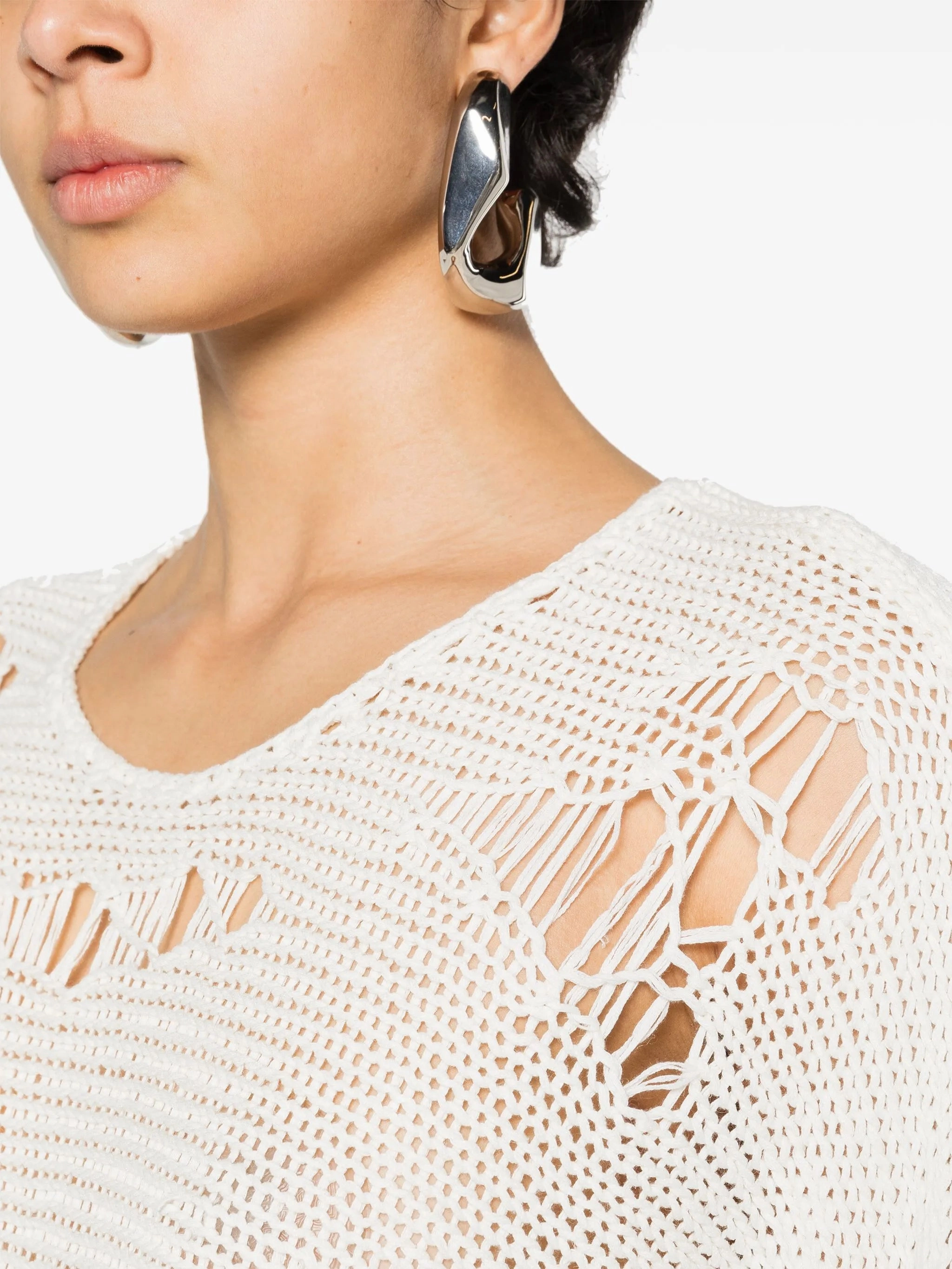 90's Knitwear Boyfriend distressed jumper