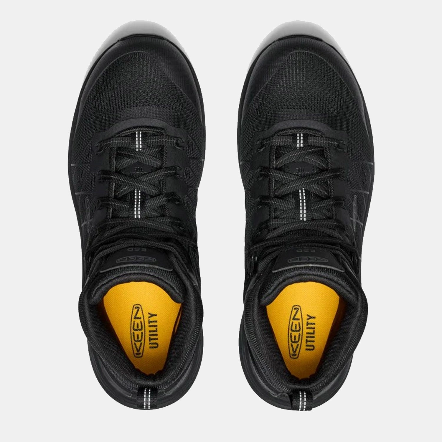 KEEN Men's Utility Vista Energy Carbon Toe Mid Work Boot Berry Compliant Work Boots