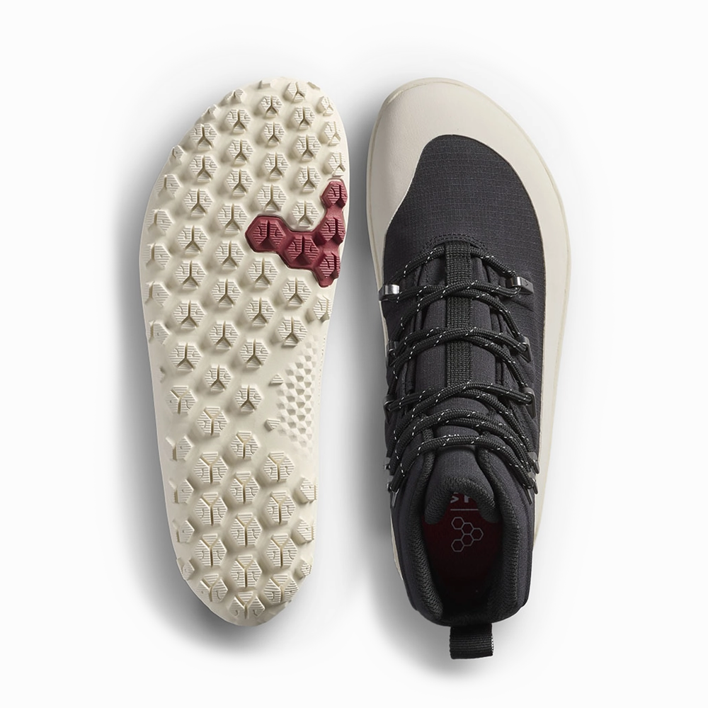 Scarpa Sl Active Hiking Boots Vivobarefoot Tracker Textile AT Womens Obsidian/White