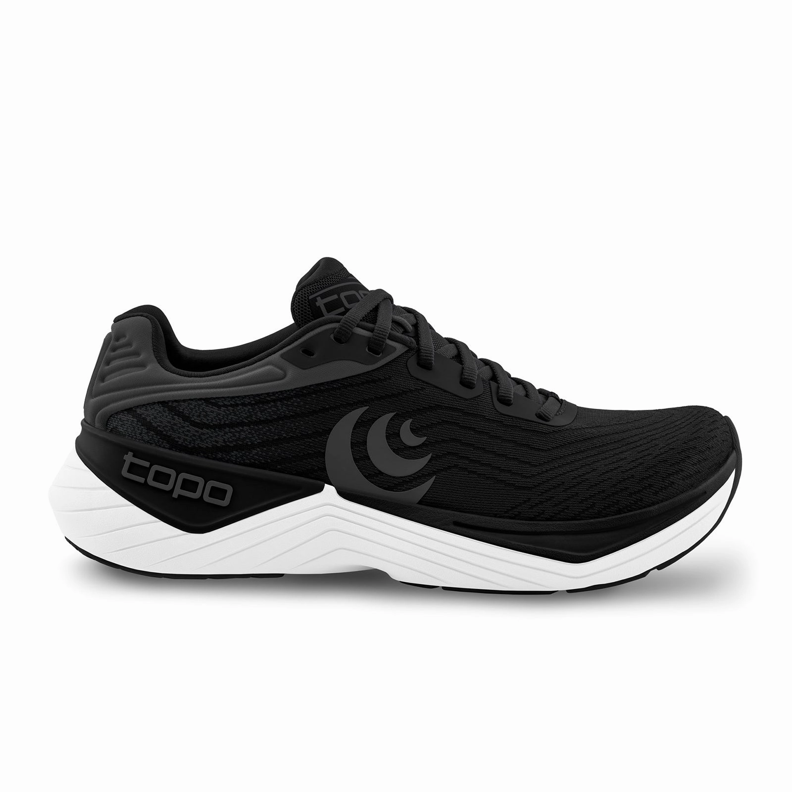 Running Shoes With Cushion Topo Ultrafly 5 Running Shoe (Women) - Black/White