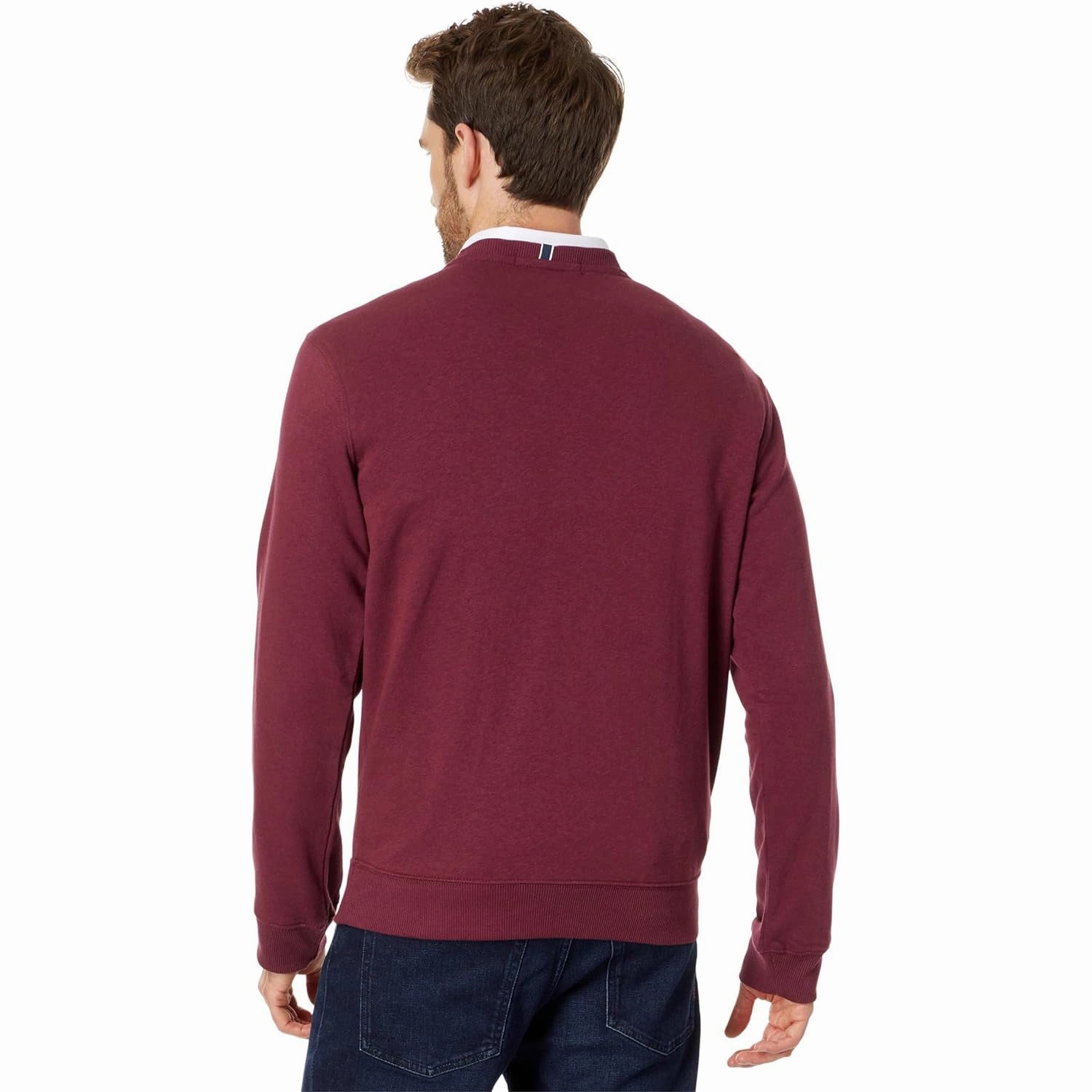 Maternity Halloween Sweatshirts U.S. Polo Assn. French Terry Graphic Popover Applique