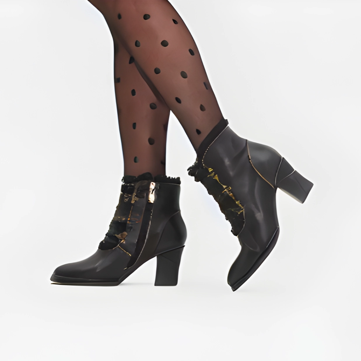 Mid Calf Chelsea Boots Galleria Victorian Booties