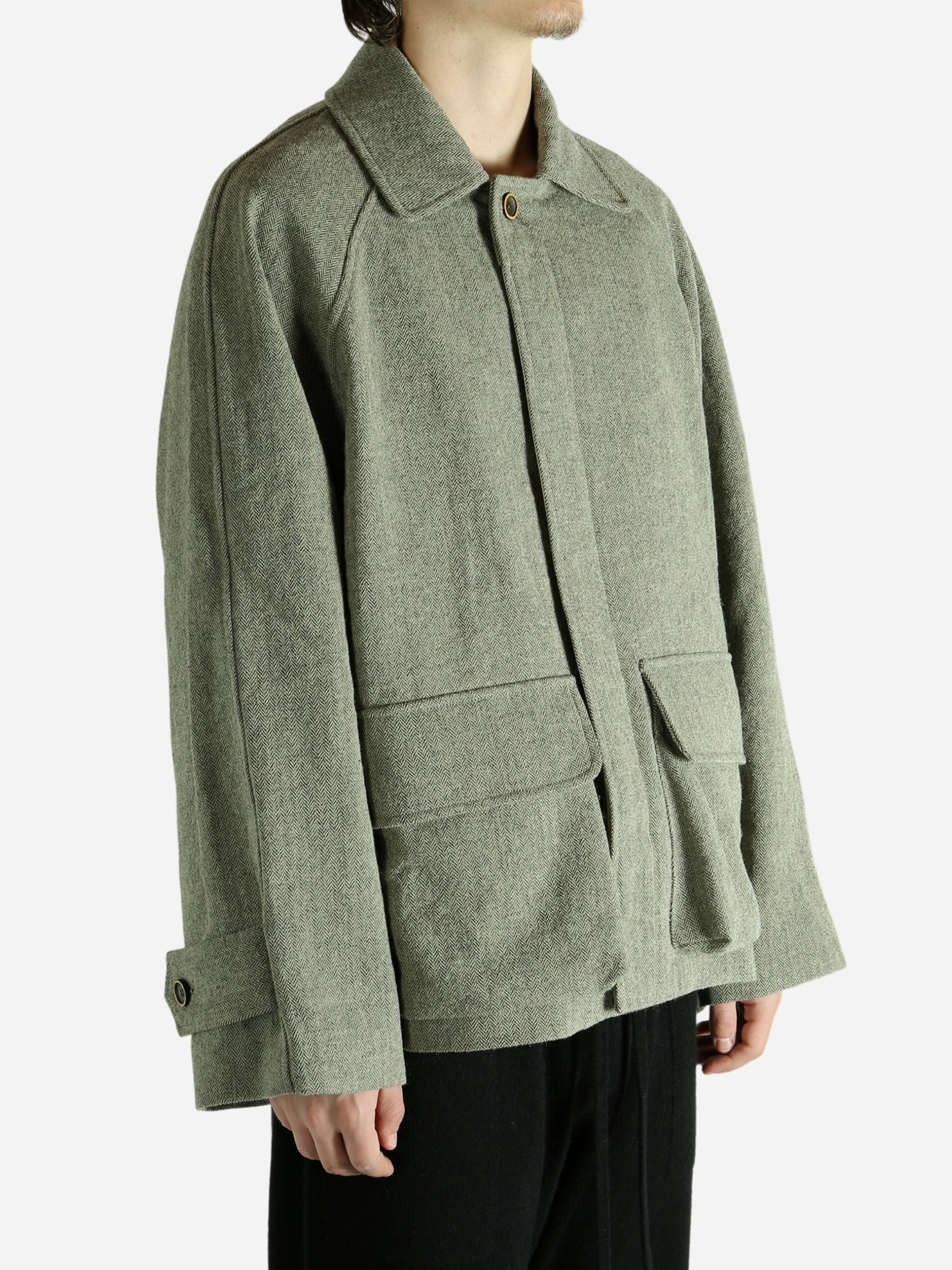 Suede Coats UMA WANG - Men Jiffy Jacket