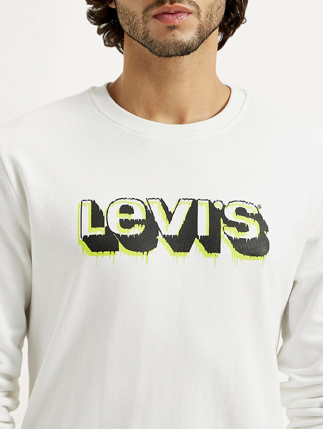 Men's Printed Round Neck Sweatshirt Bestie Sweatshirts