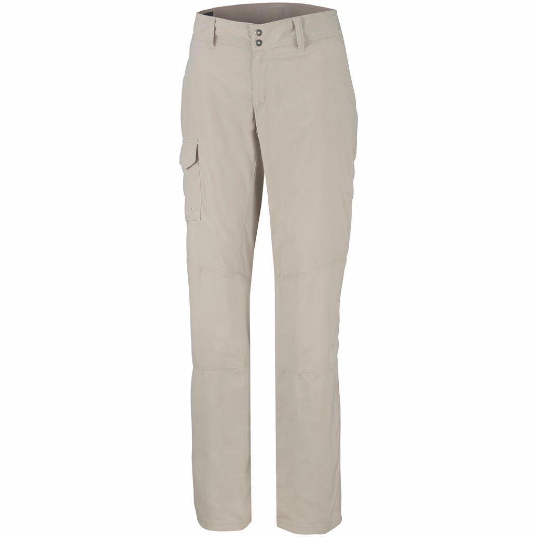 Cargo Pants And Crop Top Set Columbia Women Beige Silver Ridge Pant (Sun Protection)