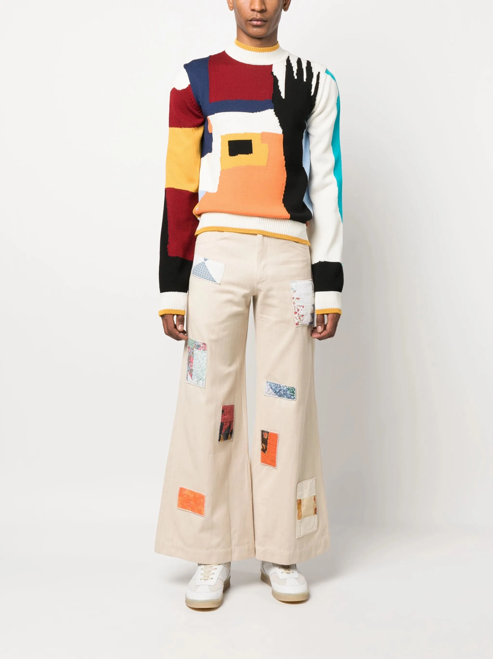 Community Intarsia-Knitted Jumper Morley Knitwear