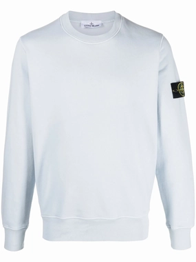 Sunco Knitwear Ltd Compass-appliqu cotton sweatshirt