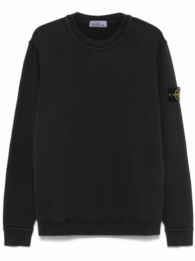 Oversized Knitwear Compass-badge sweatshirt