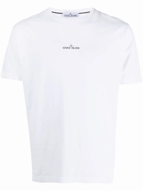 T Shirts Tops Compass logo-print cotton T-shirt