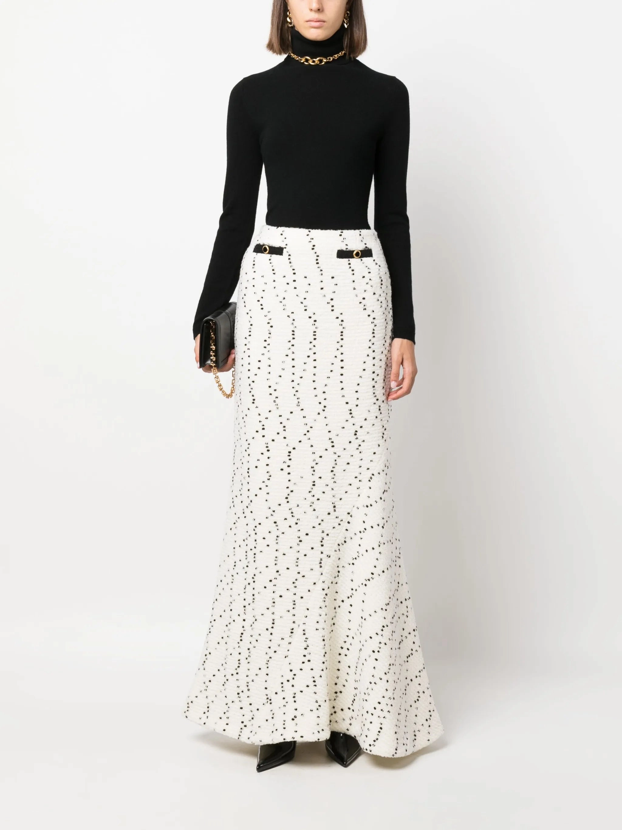 boucl maxi skirt See Through Dress Trend